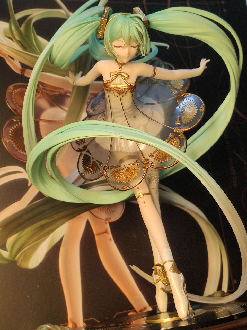 八音盒 芭蕾舞造型 初音未来 谁能拒绝啊! 真的好优雅