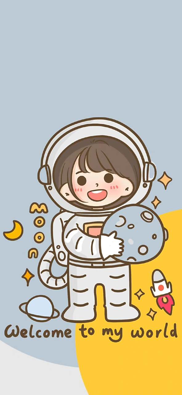 宇航员主题q版动漫系列