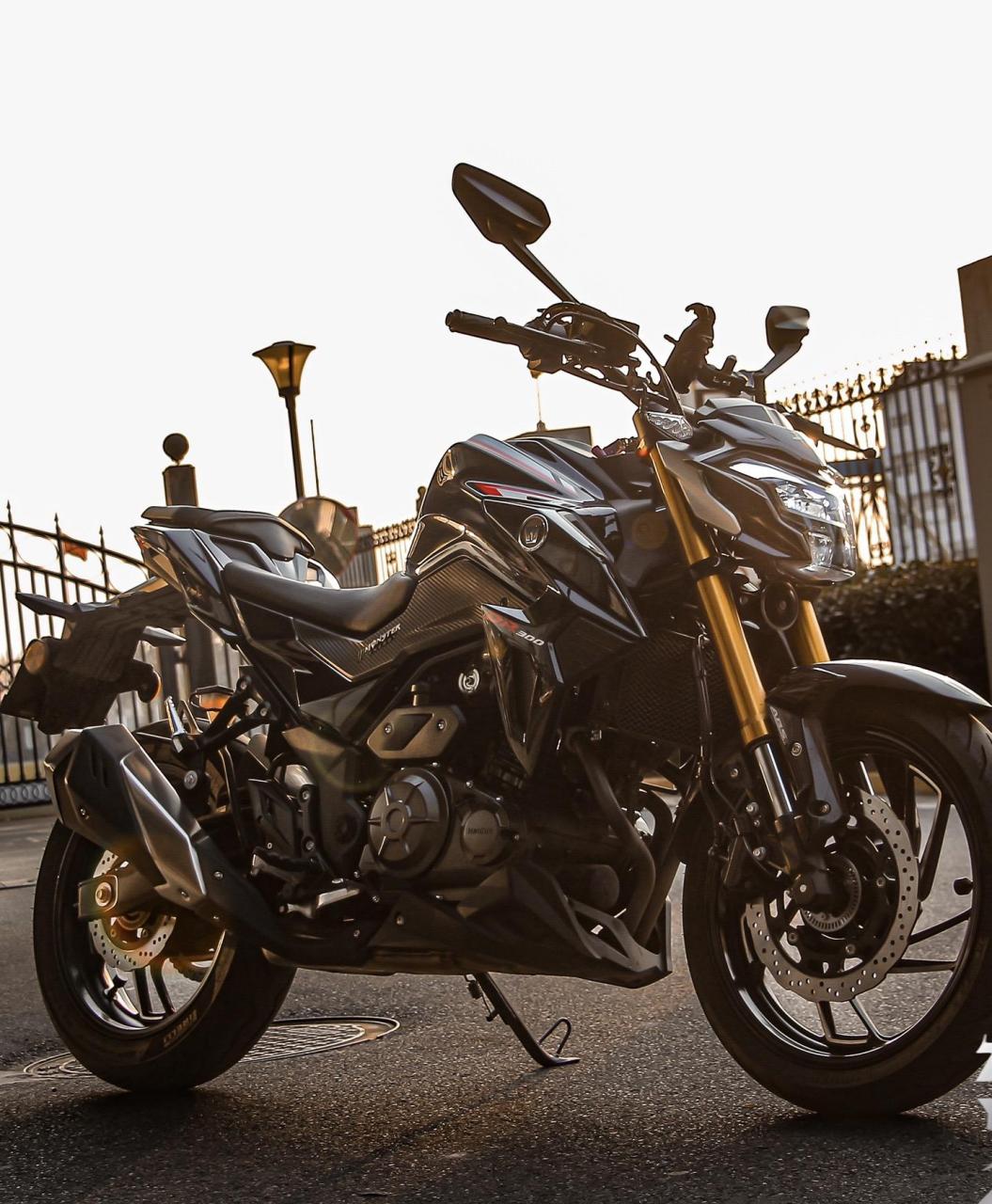 豪爵dr300无损改装一体变径把.车主:"腰也不酸了,肩膀也不疼啦!