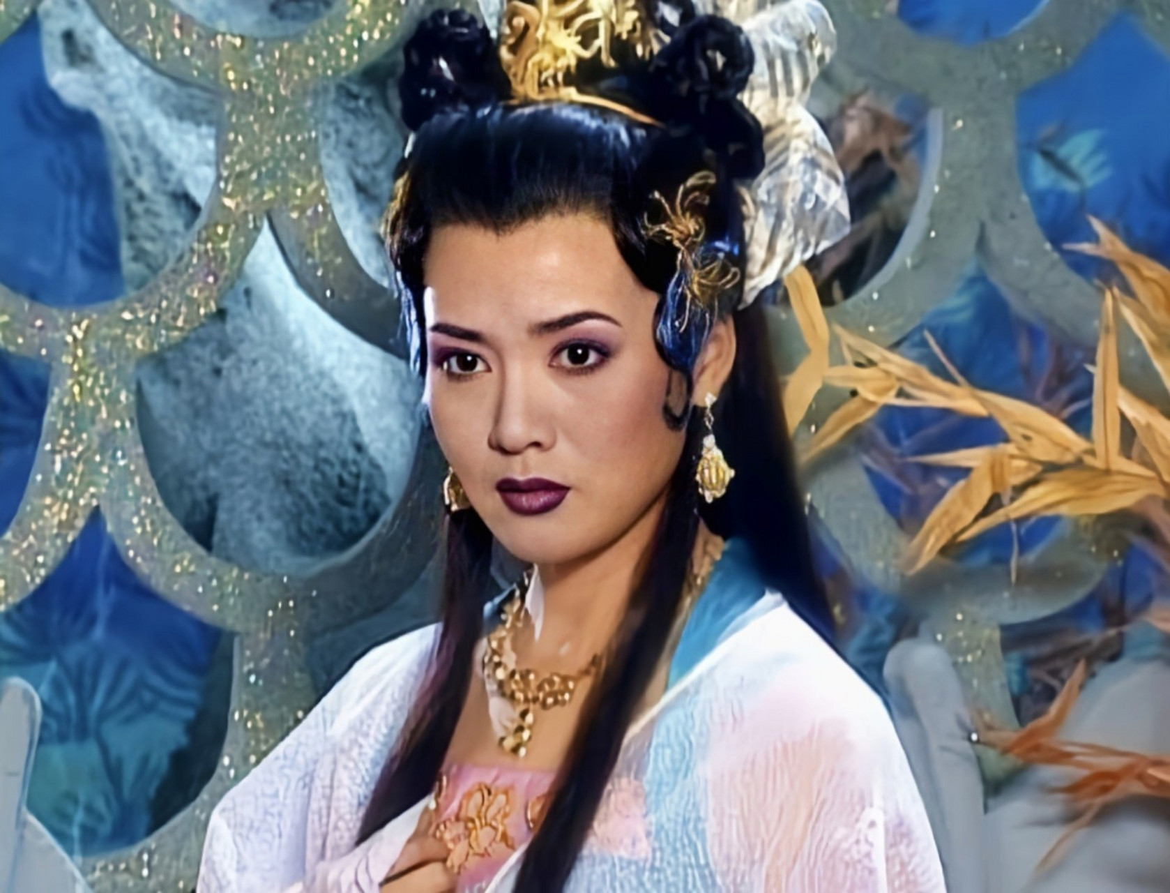 黑水河公主 《西游记续集》中黑水河公主扮演者杨静,为国家话剧院女