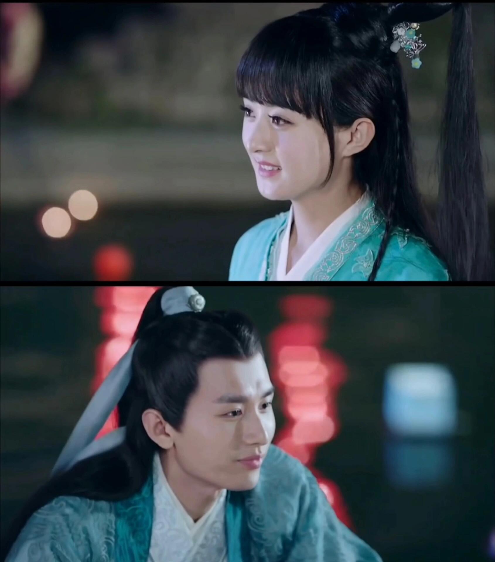 林惊羽x碧瑶 当年怎么没发现林惊羽和碧瑶这段呢,妆造太劝退了,完美