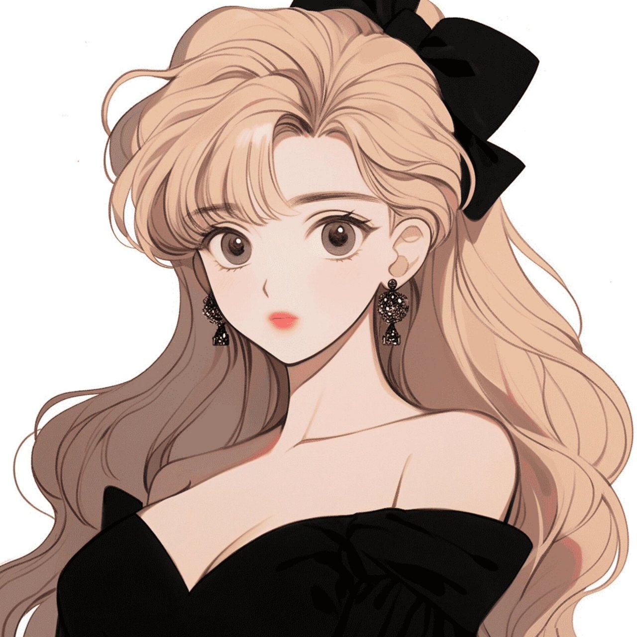 女生头像# #头像# #ai绘画# #动漫# #动漫分享# #御姐头像# #高冷