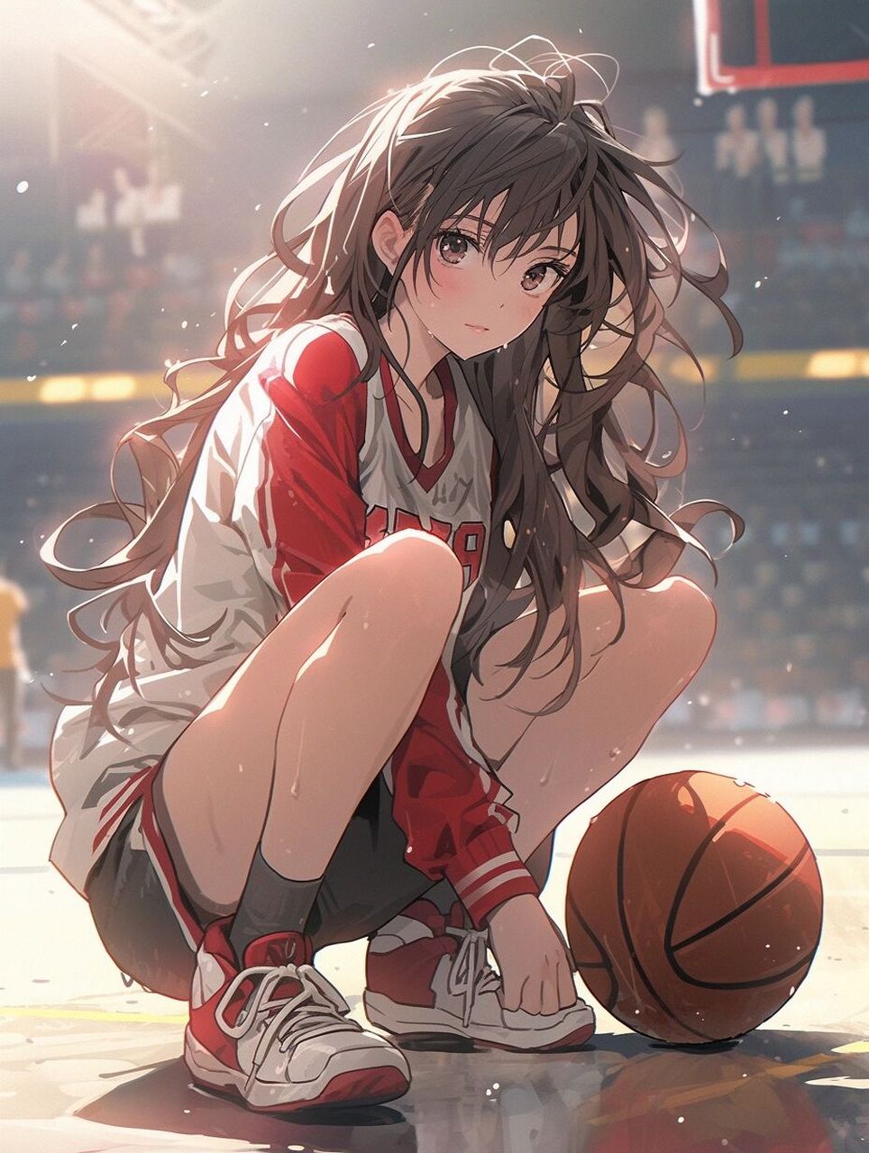 篮球少女-蹲姿 就…… 其实我也不知道为啥 新的