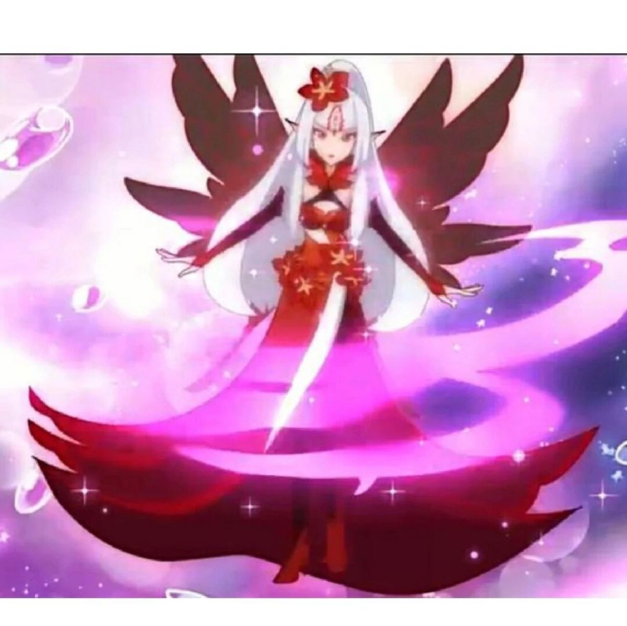 朱顶红精灵王莲华初始,黑化,进化形态