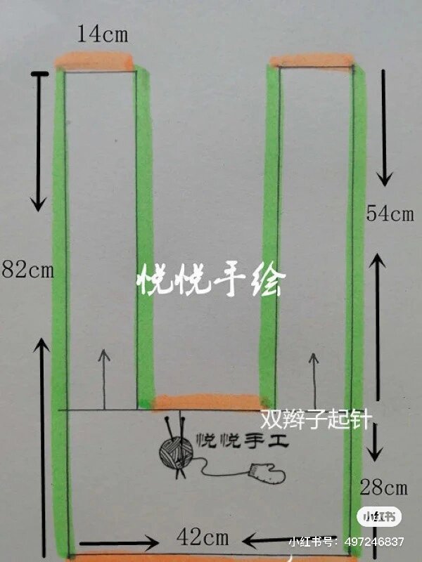 两天就可以完成的网红小披肩