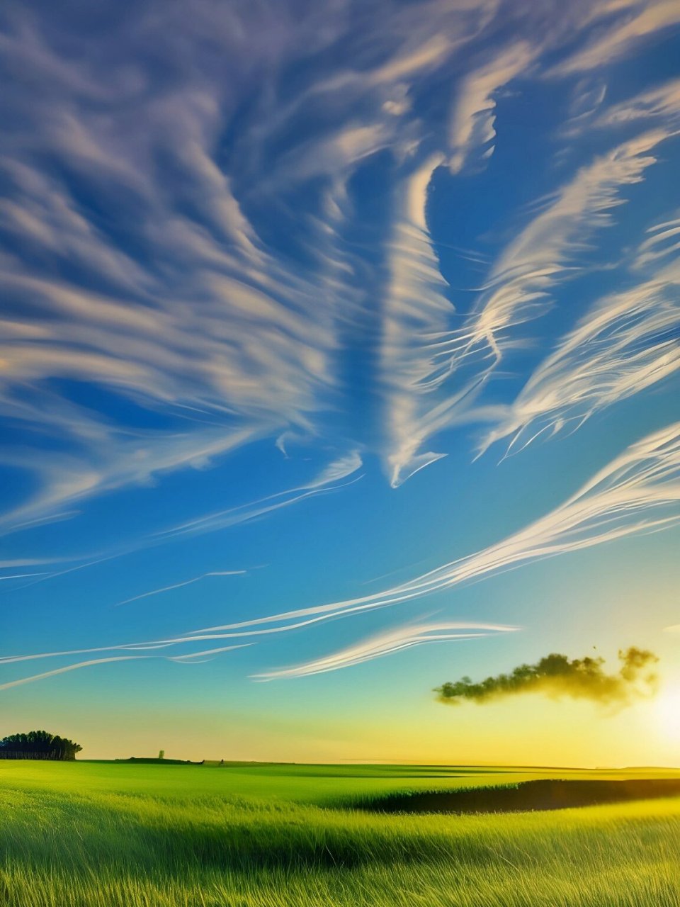 治愈系风景——草原晨光 #治愈系风景# #自然风光分享# #唯美意境