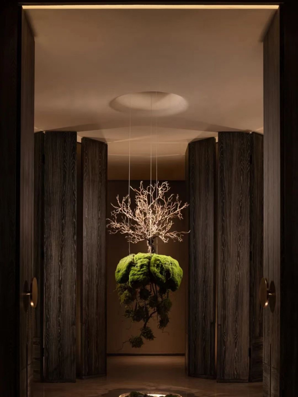 【设计】600平高端养生spa会所|禅意新中式风   项目名称:梦遗spa会所