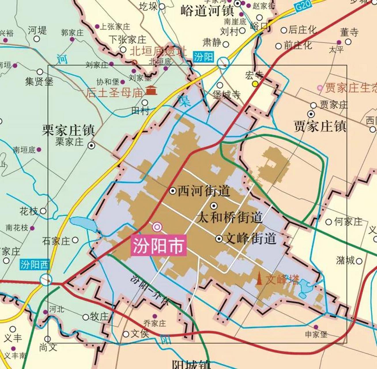 山西汾阳市的市区也太小了,汾阳市是吕梁市代管的县级市,面积1179平方