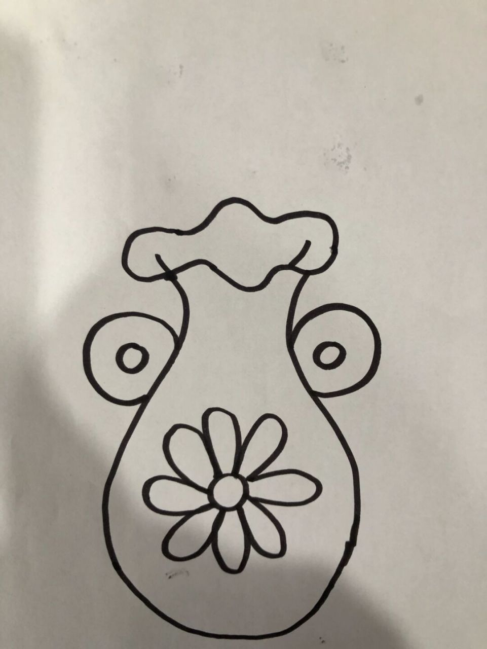 花瓶简笔画幼儿园图片