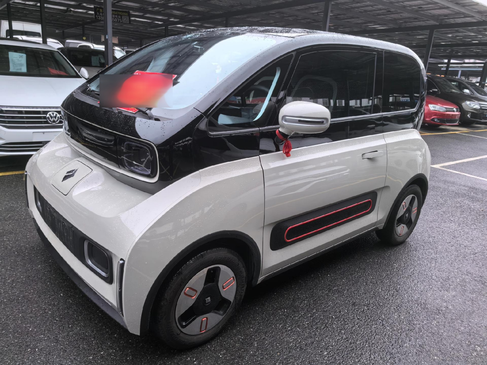 电动车宝骏kiwi最高配,续航305,车况精品.