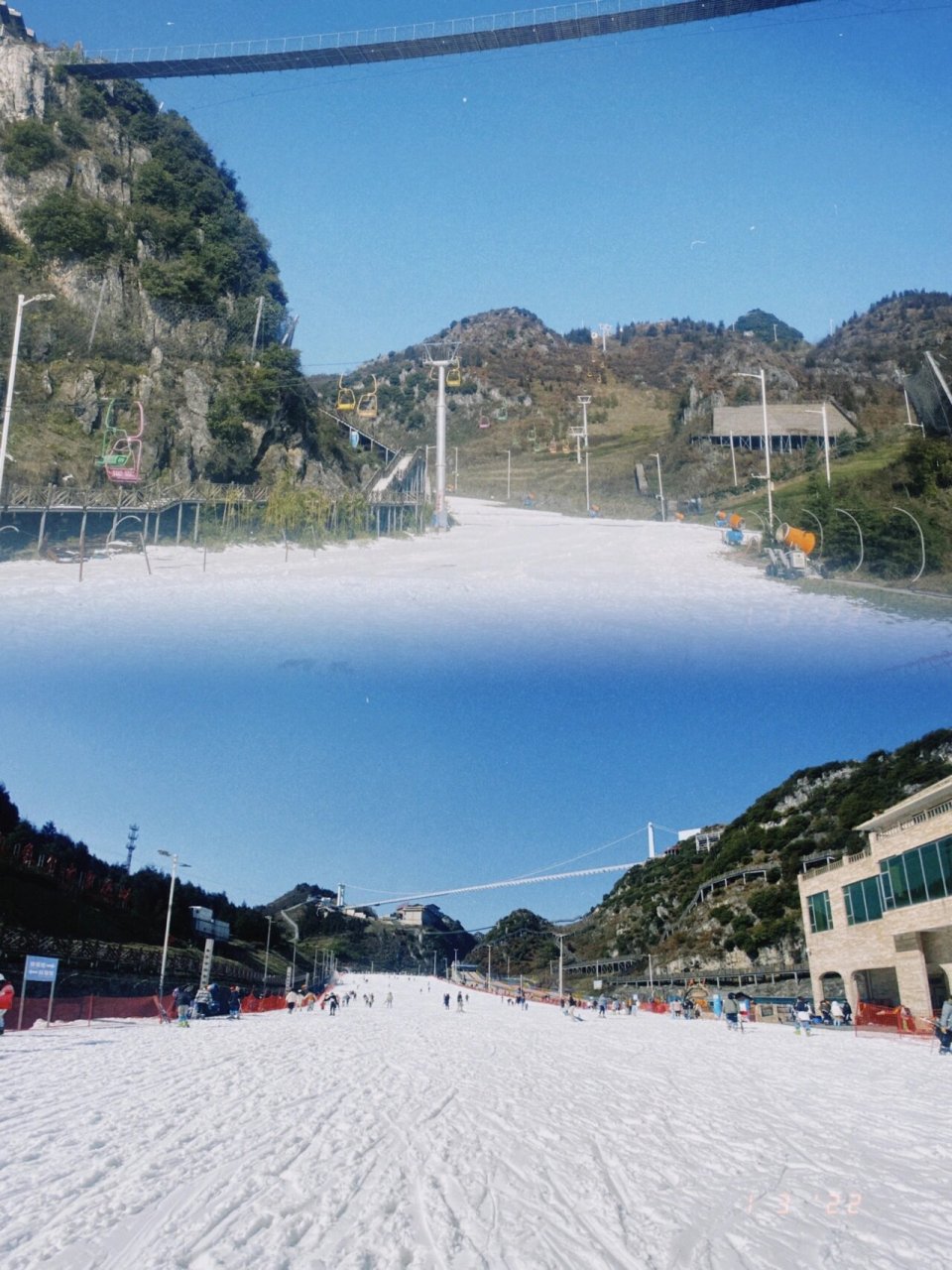 六盘水市梅花山滑雪场图片