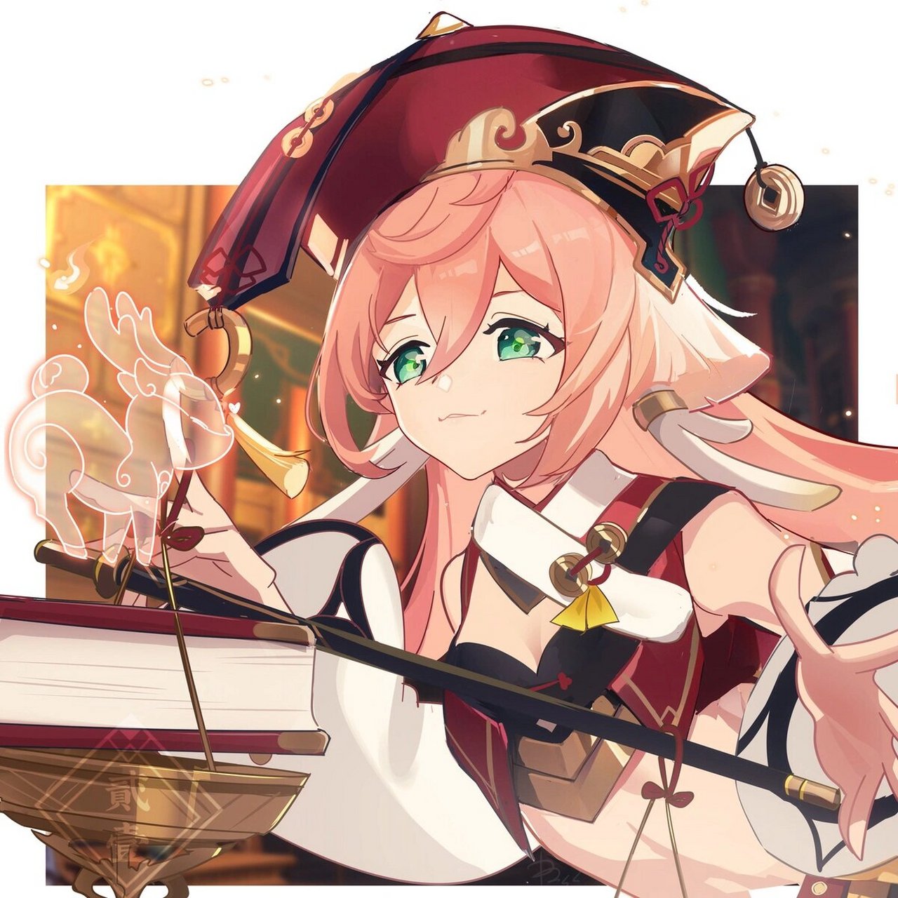 原神丨烟绯 yanfei 我叫烟绯,是璃月港最顶尖的律法专家,没有之一!