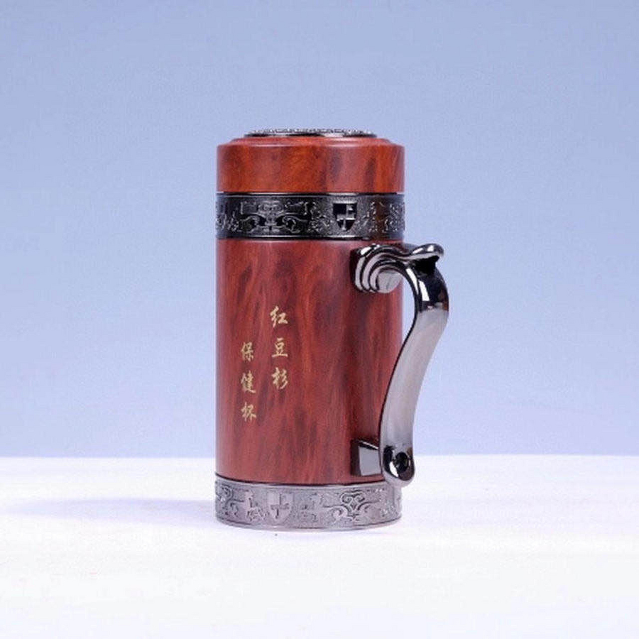 【木·好物】红豆杉水杯 红豆杉又称紫衫,国家一级珍稀保护树种,因其