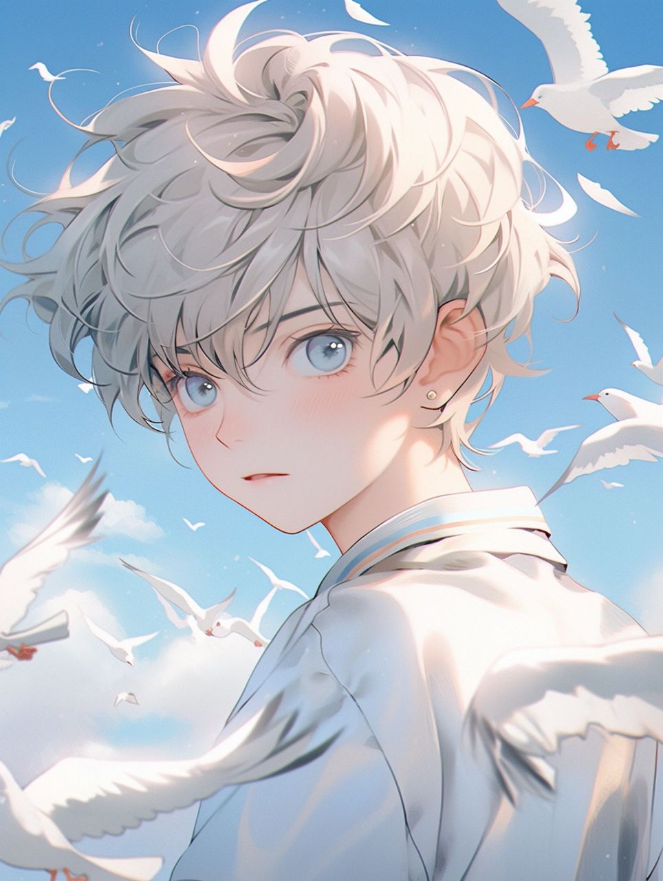干净男头|海鸥
