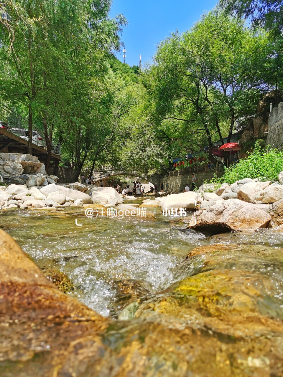 西安大峪口水库图片