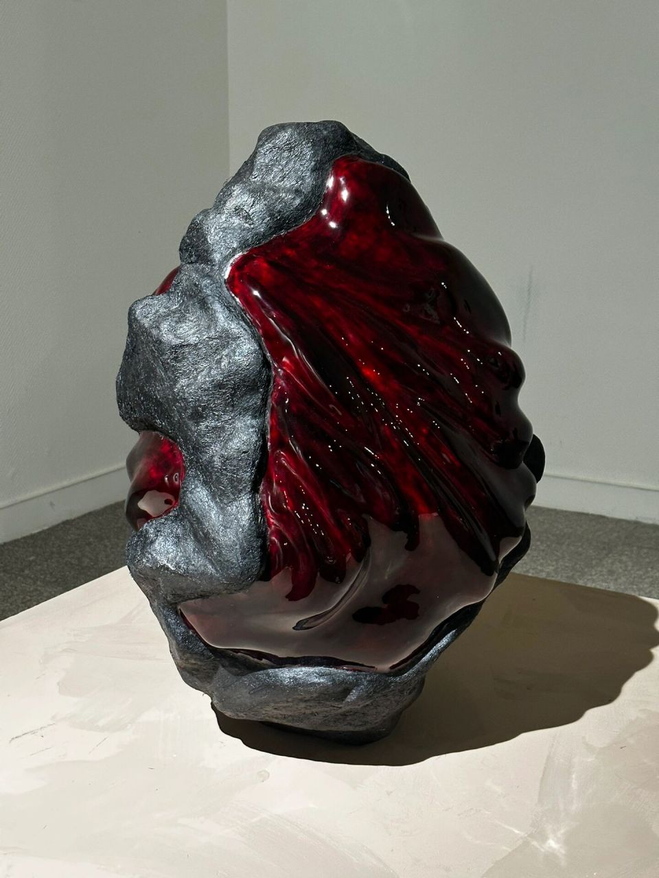 湖北当代漆艺展 在湖北省美术院美术馆 在湖美昙华林校区边上 人很少