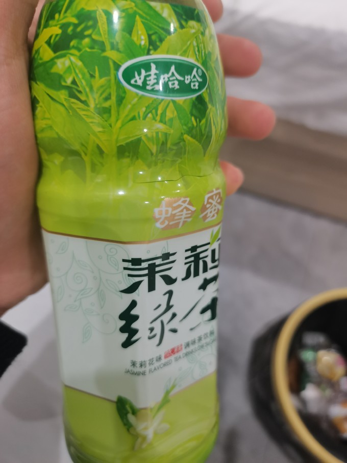 娃哈哈茉莉绿茶好喝