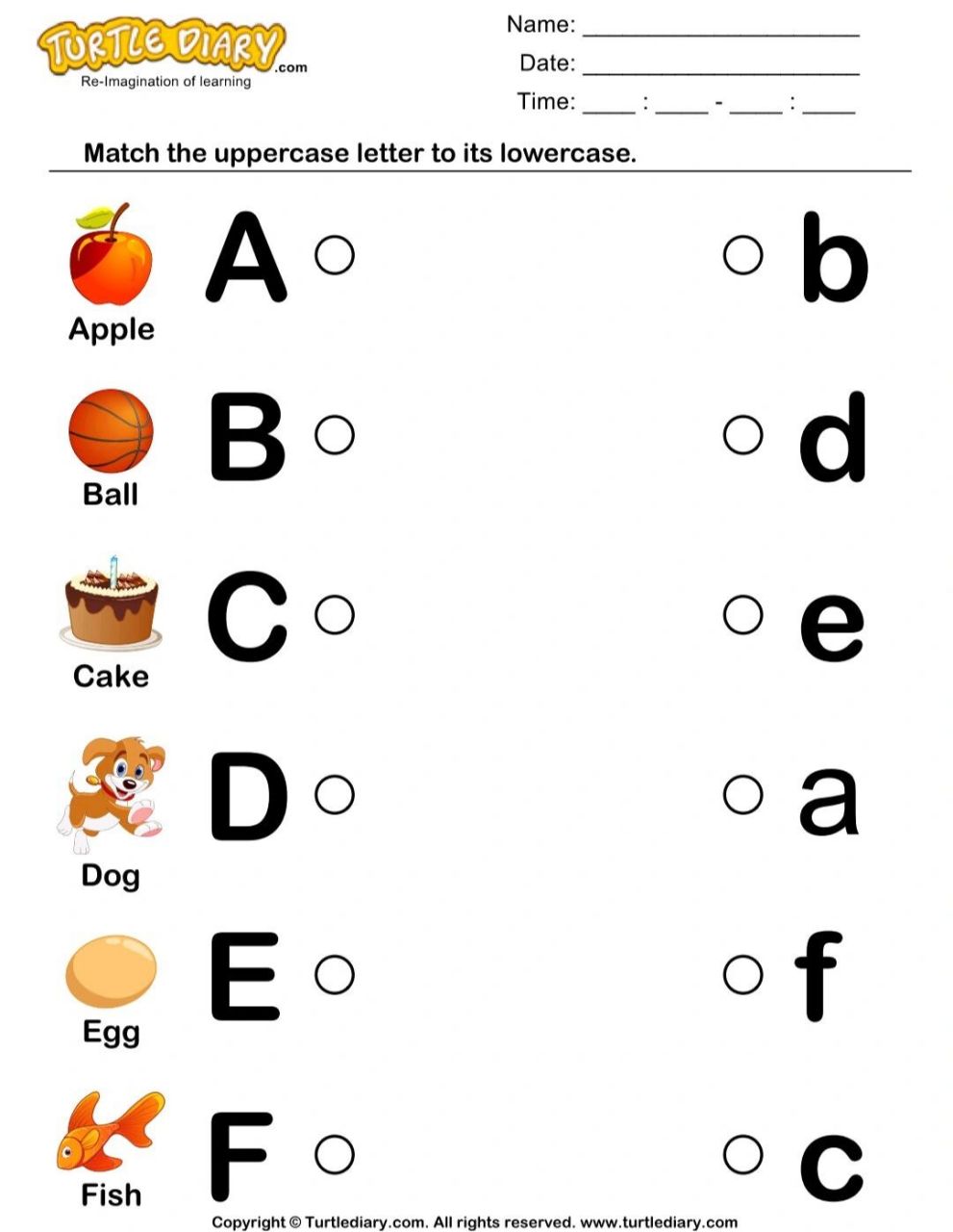 50张26个英文字母大小写连线练习70