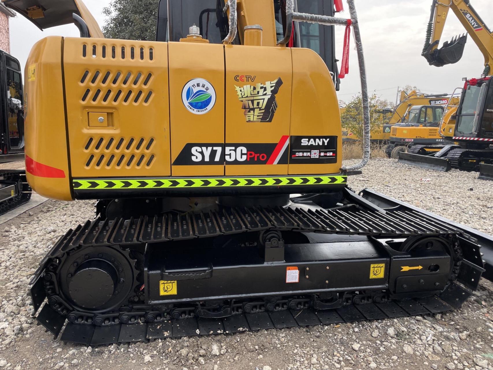 三一75国三最后一批挖机捡漏.大件质保,14万全国包送.定金留车.