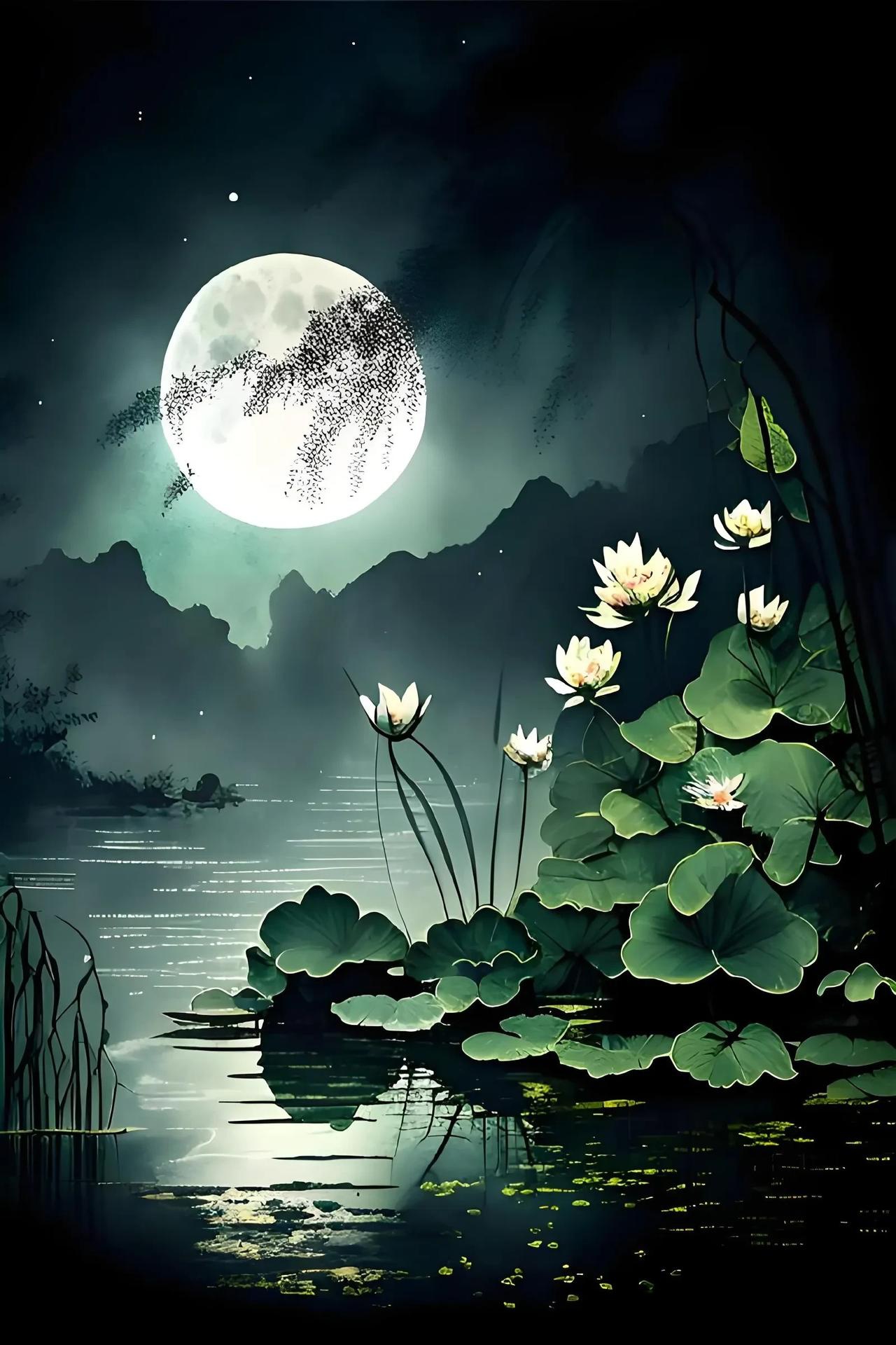下联:秋虫低吟始起,诚邀上联夜色渐浓人静