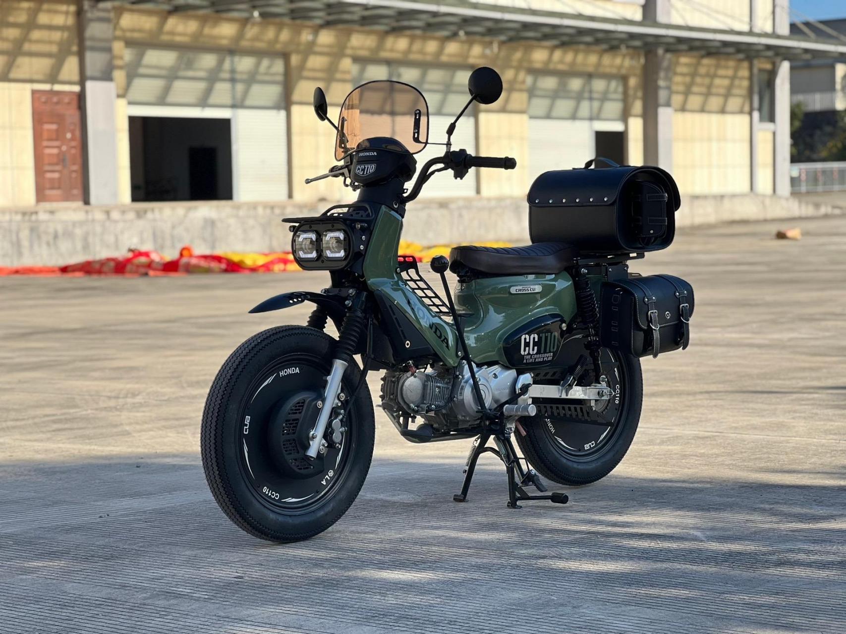 本田幼兽cc110 想要短尾,又想要超强装载,这个配置不错哦