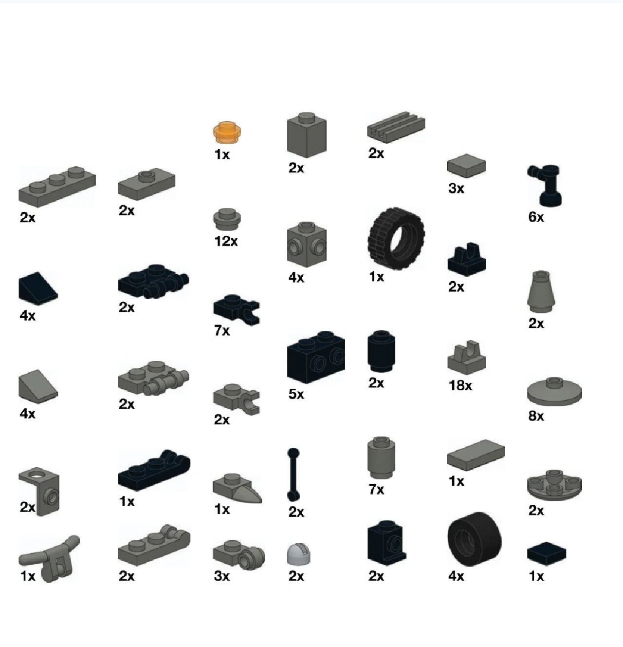 乐高moc—迷你机甲系列(含图纸