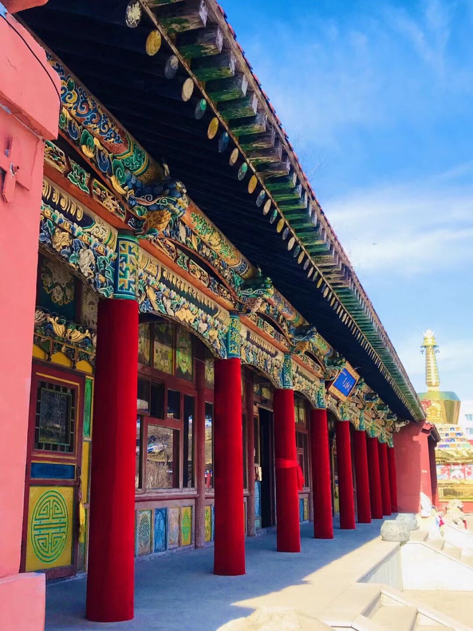 通辽大乐林寺! 时光清浅处,一步一安然!