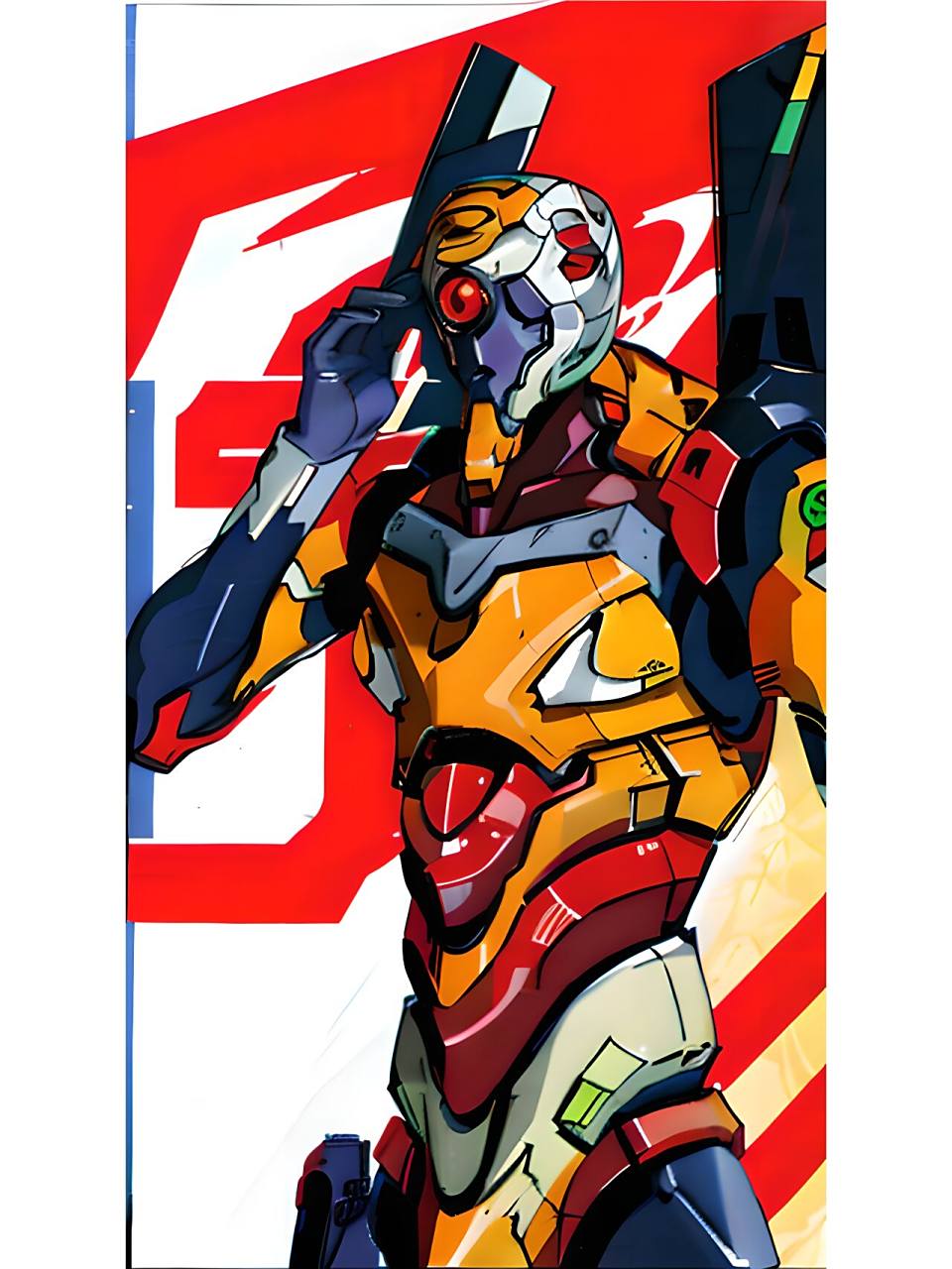 eva 00 零号机 杂志风格 壁纸 020202020202020202