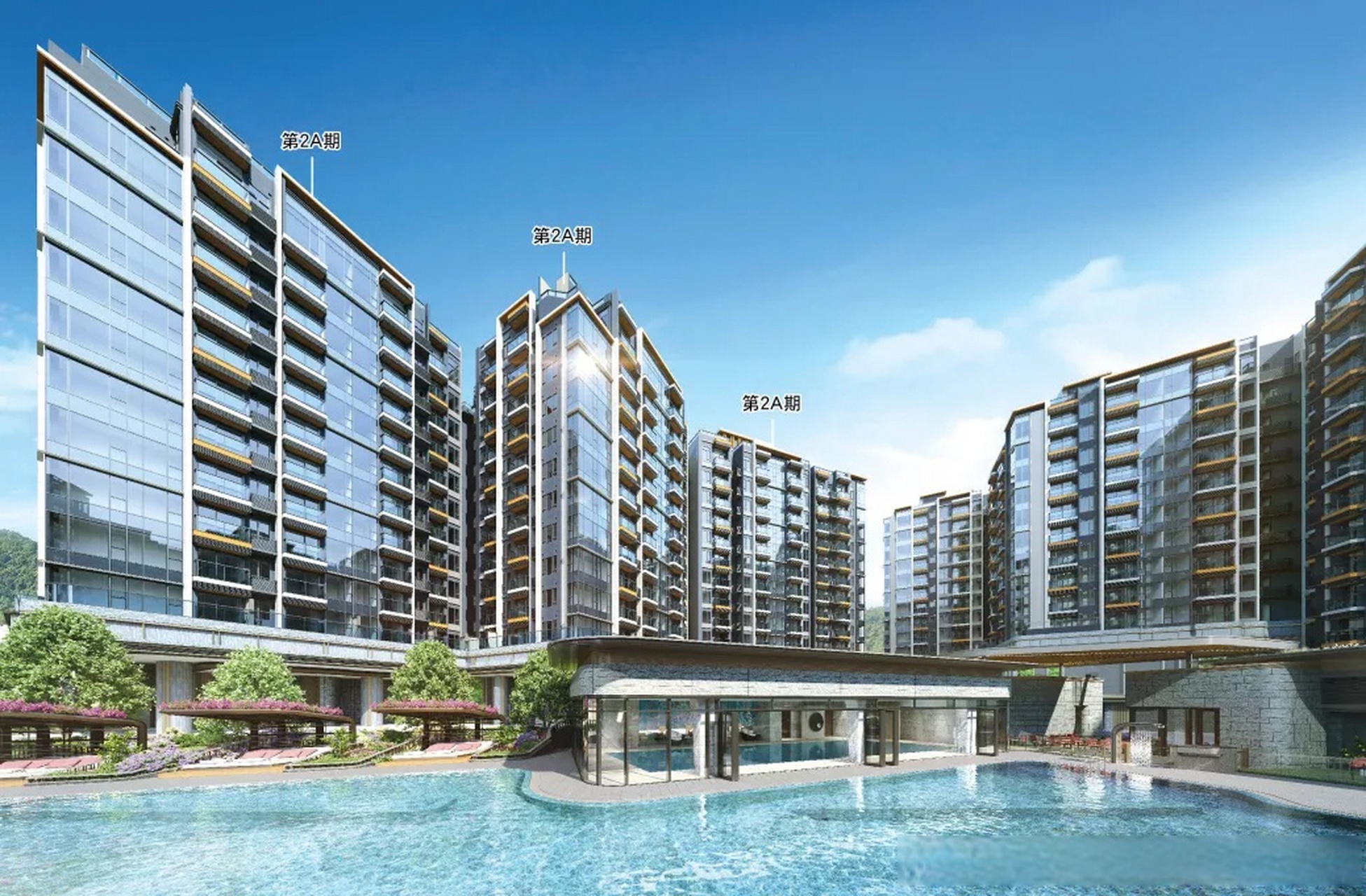 【香港一手新房消息】新地香港大埔白石角「university hill」第2b期