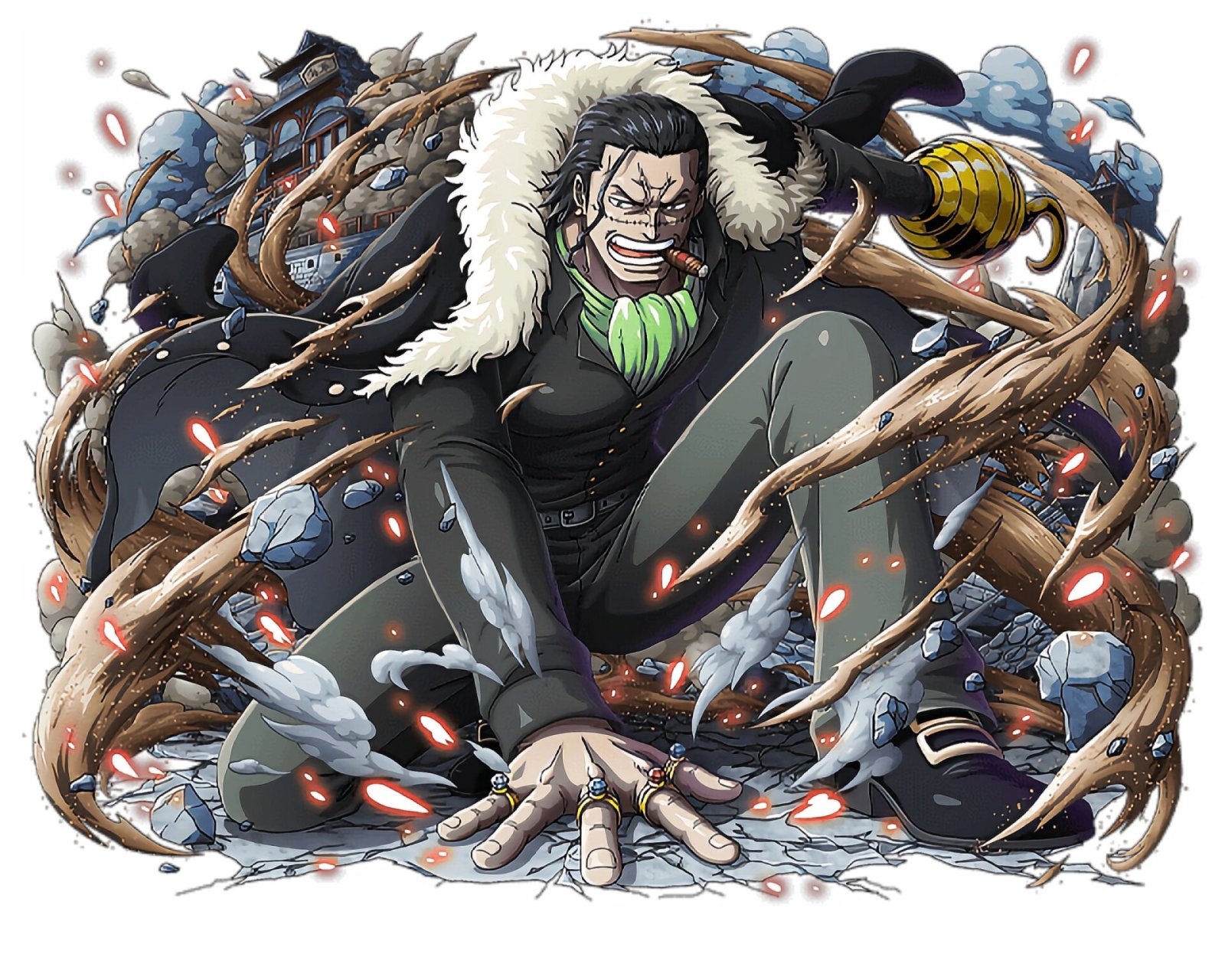 海贼王人物篇135"沙漠之王"沙·克洛克达尔 7215所属组织:十字