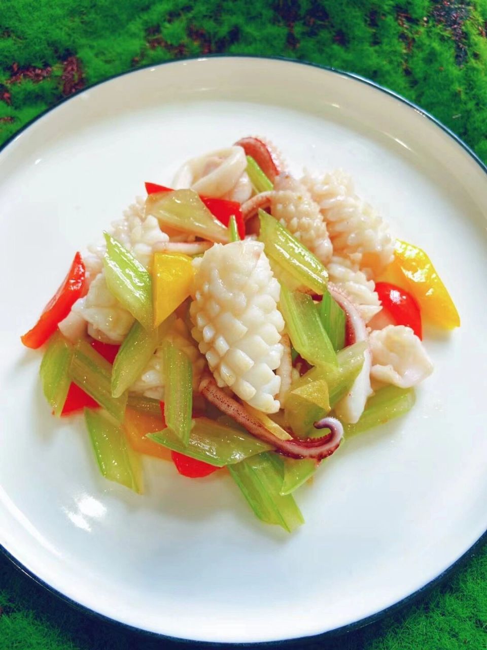 鲜鱿炒芹菜#月子餐