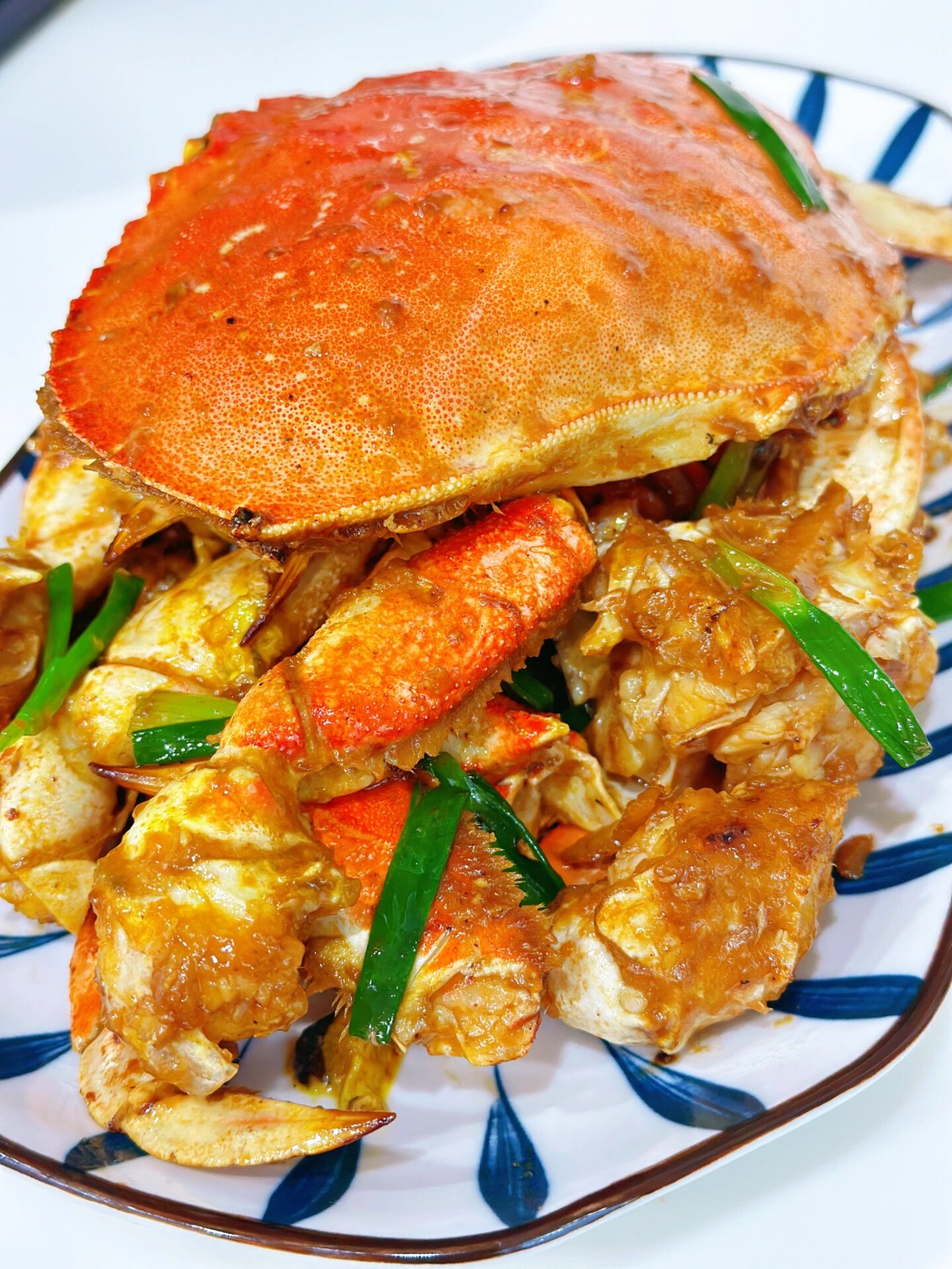 姜葱炒蟹99好吃爆了7575有手就会做