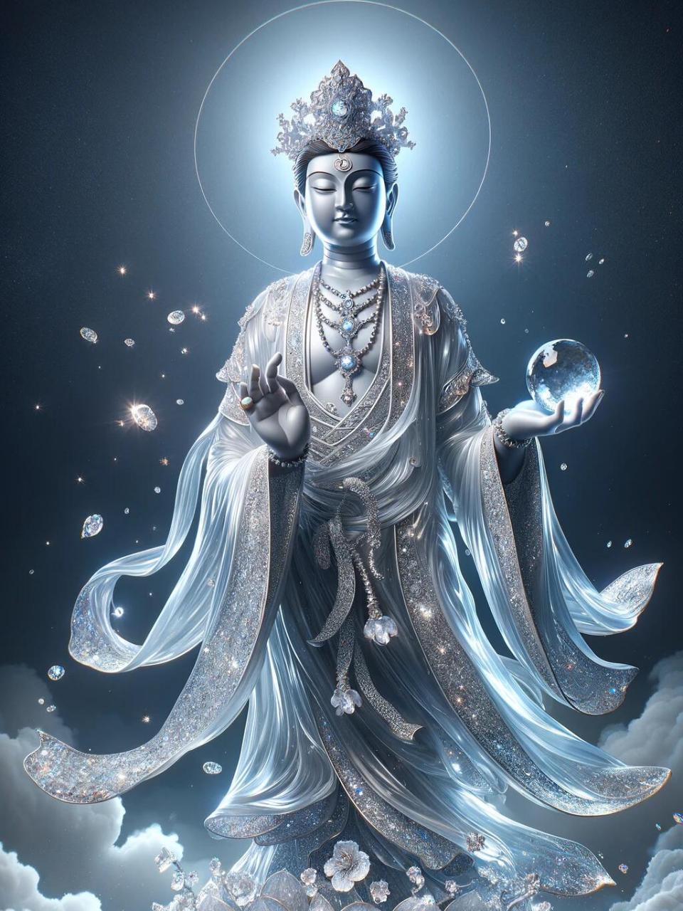 是否还记得西游记中手拿定风珠的灵吉菩萨 05 灵吉菩萨05 在