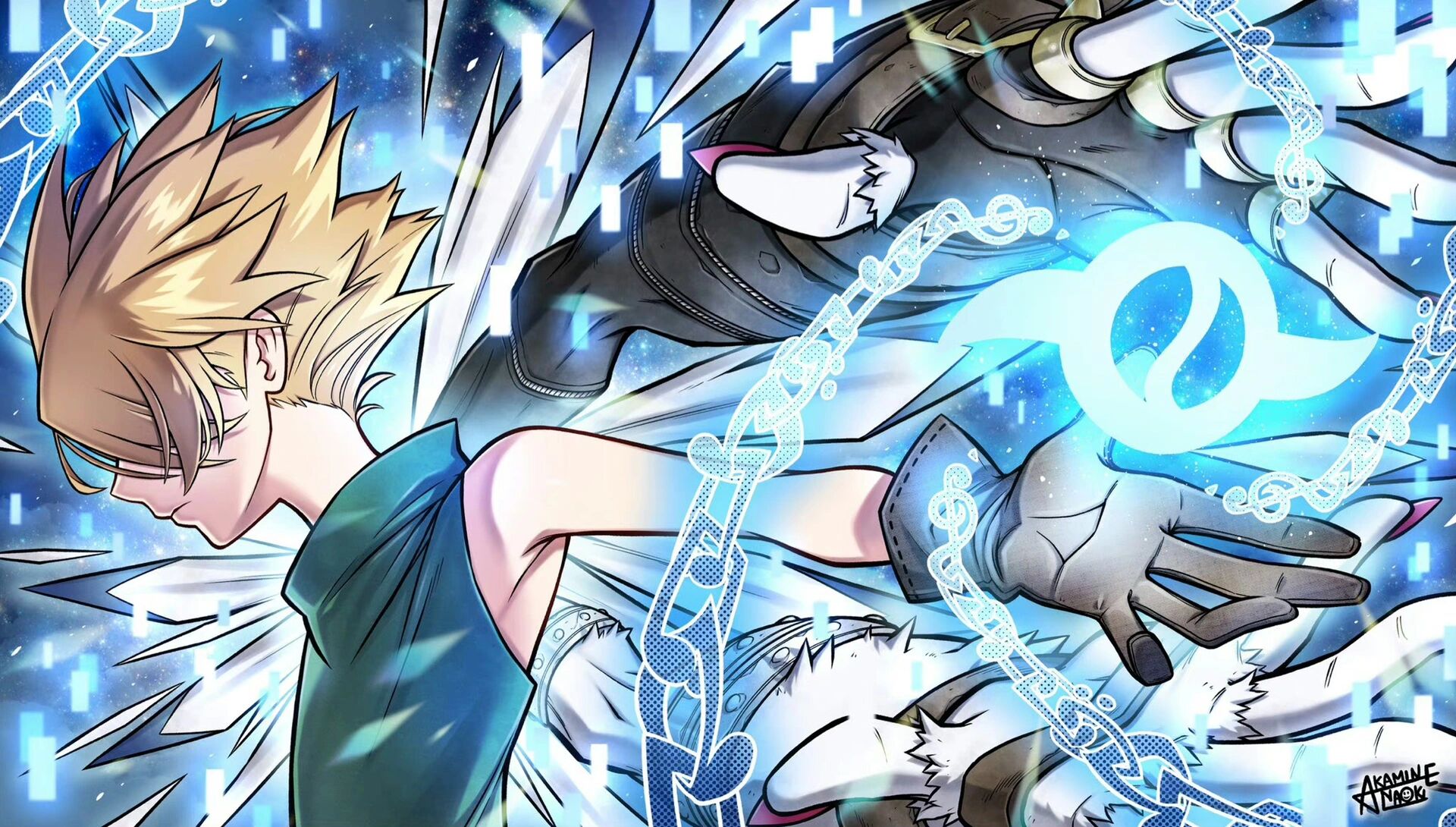 数码宝贝# 那些年我们磕过的「太一」×「大和」 听说你们都爱磕这对?