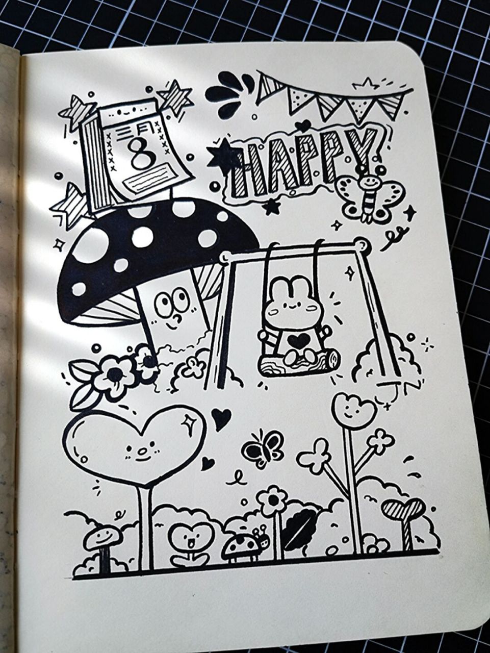 今日份:快乐简笔画分享!