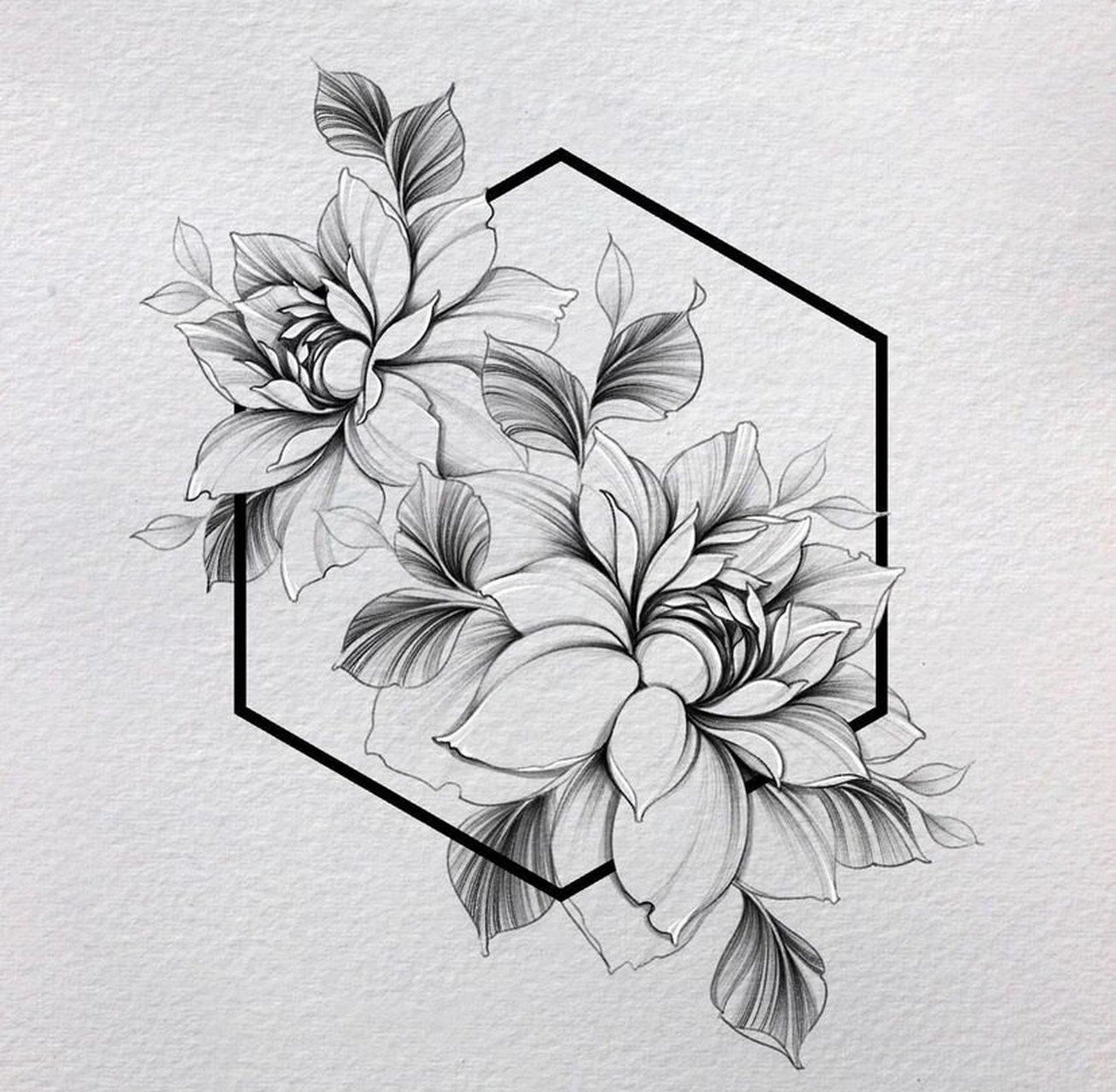 素花小清新纹身94     -刺青秀