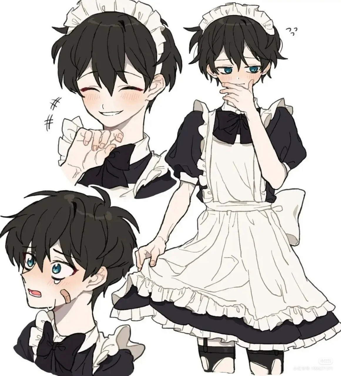 女仆装|这么可爱当然是男孩子00 裙子下面有什么呢