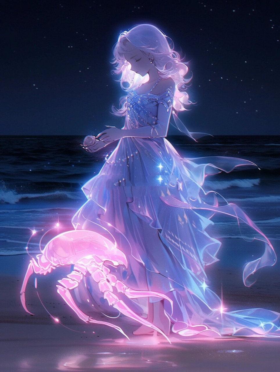 78唯美壁纸|十二星座·巨蟹座,亮度拉最大 宝子们,想看什么星座评论