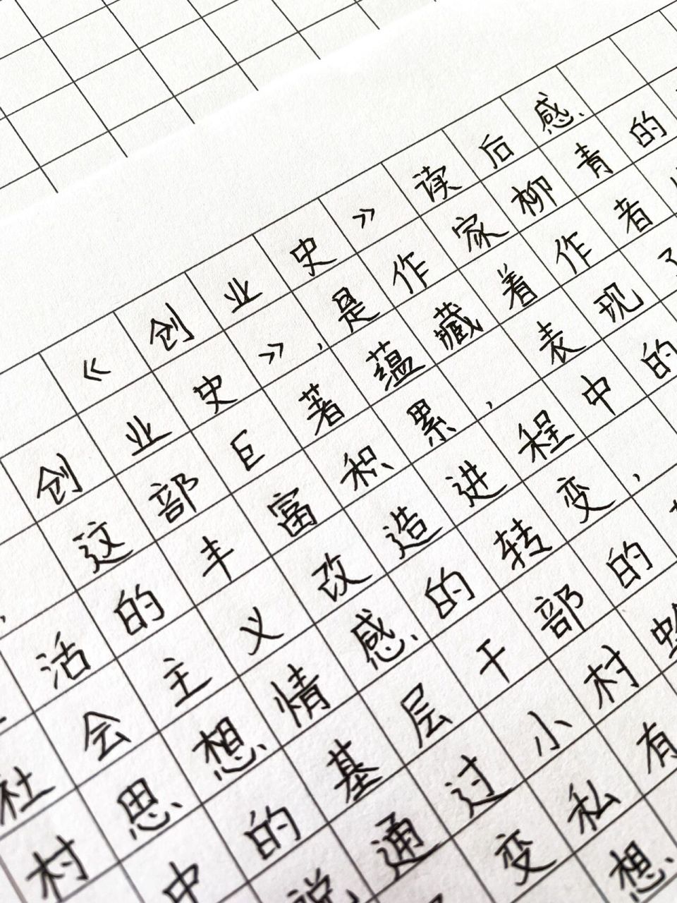 名著《創業史》讀後感6015 創業史讀後感, 暑假學習總結, 供參考