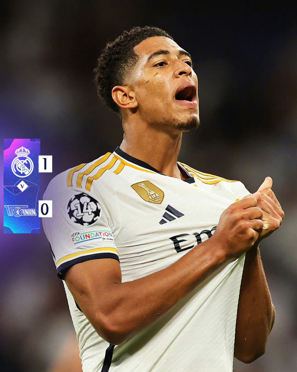 下半场比赛,罗德里戈禁区内侧身凌空抽射击中立柱弹出,何塞卢头球再次