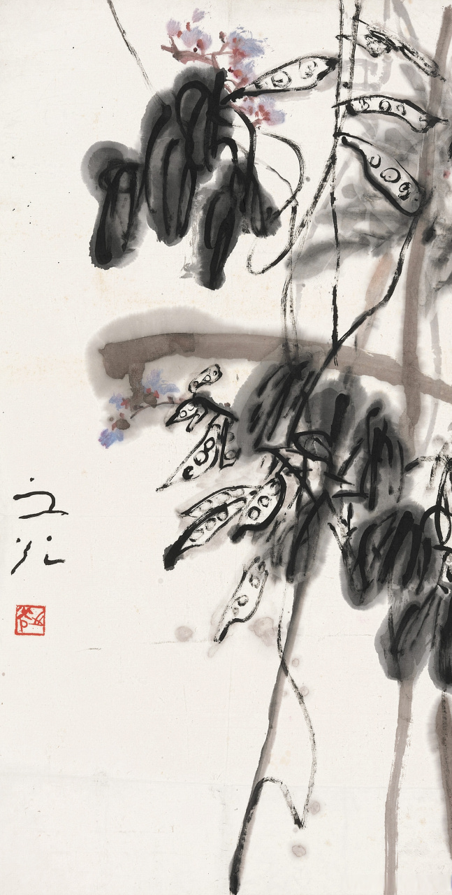 画家谢之光花鸟画