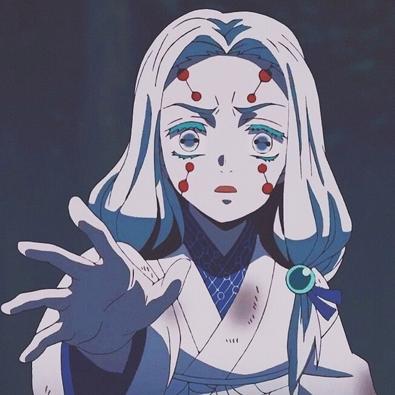 鬼灭之刃:那田蜘蛛山拼凑的家人头像 下弦之伍·累与妈妈,姐姐们