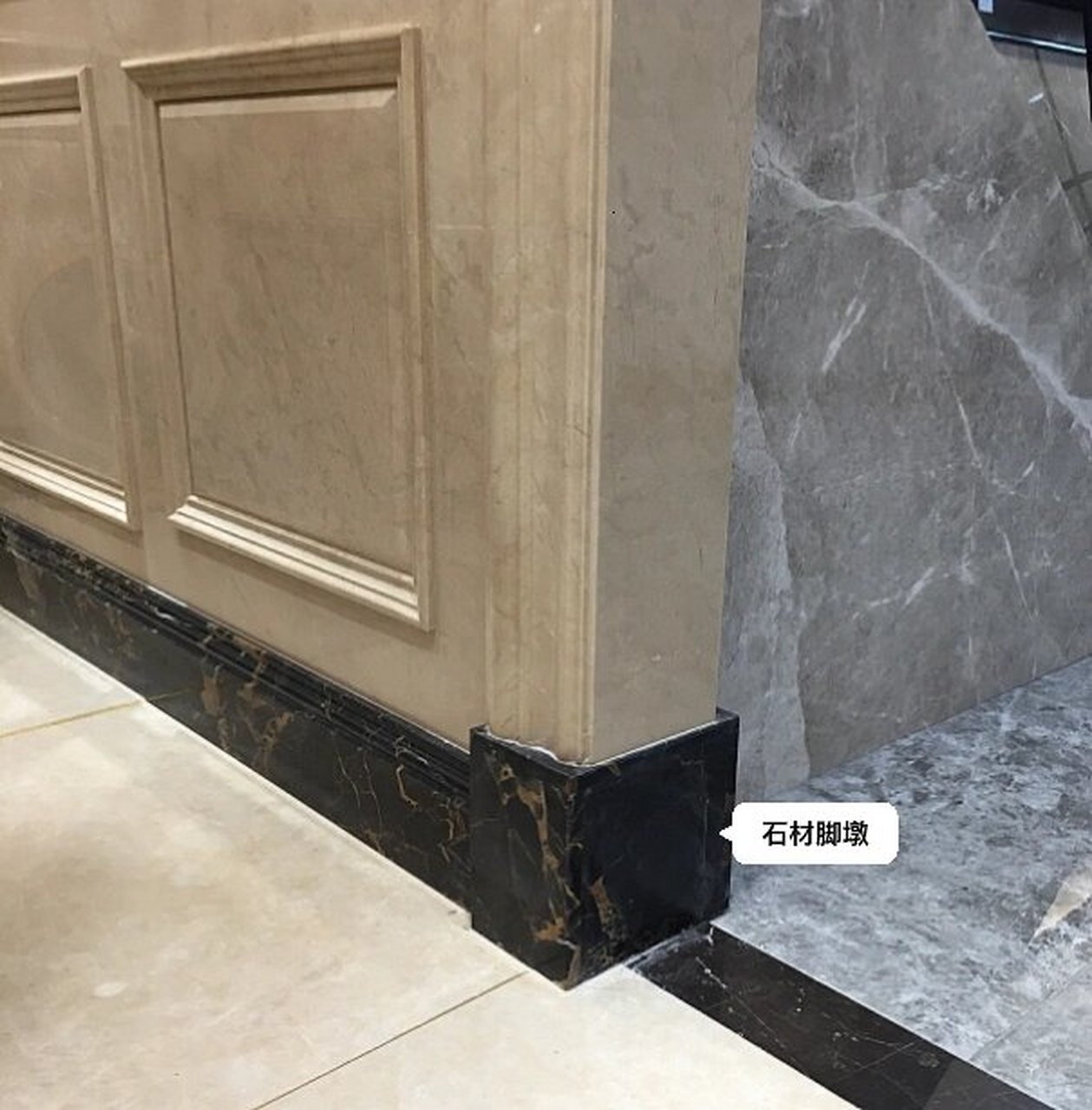 为什么建议门套的位置要做石材脚墩?