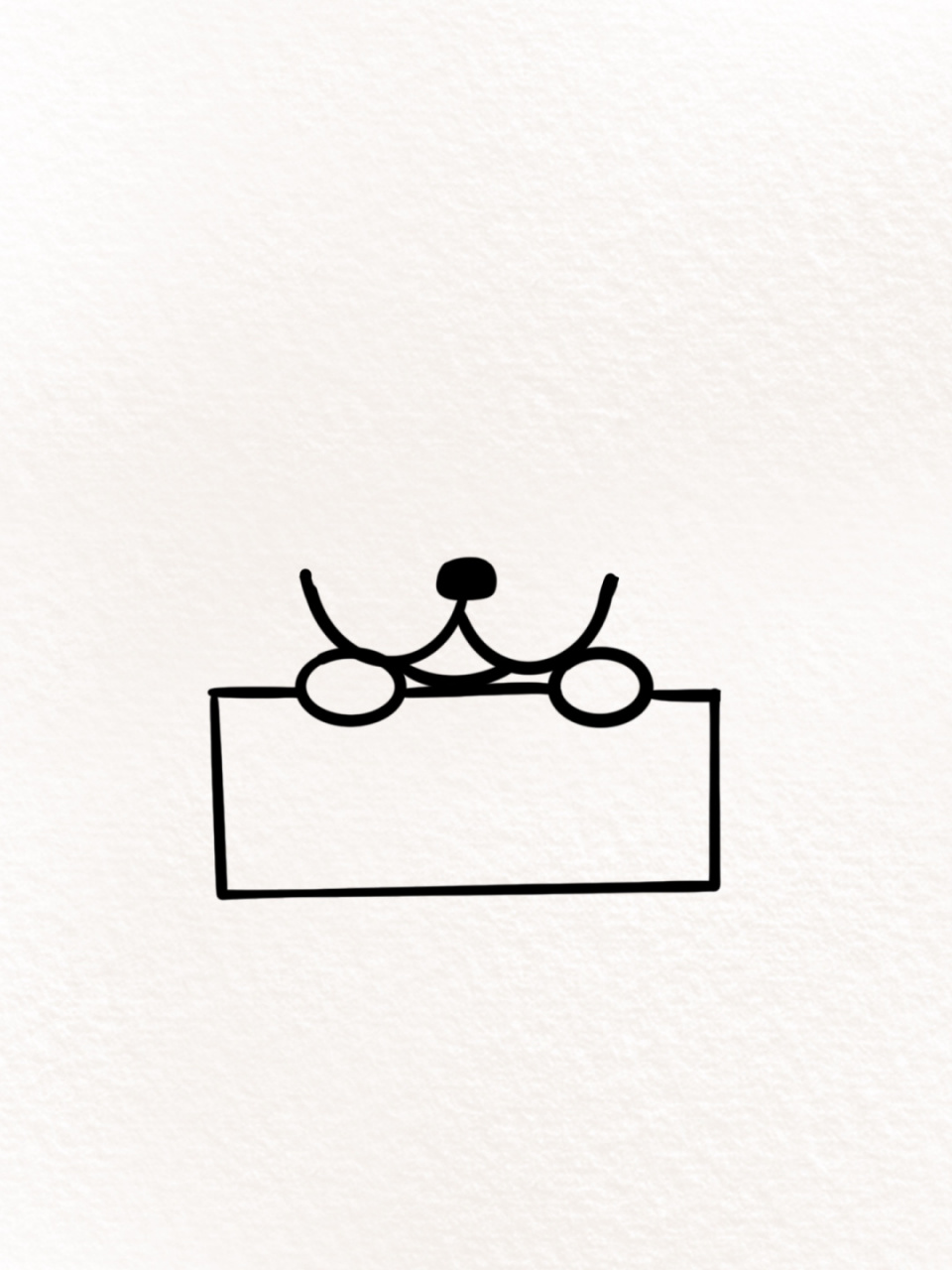 wink小狗 谁不爱一个会wink的可爱小狗狗呢 #procreate# #简笔画