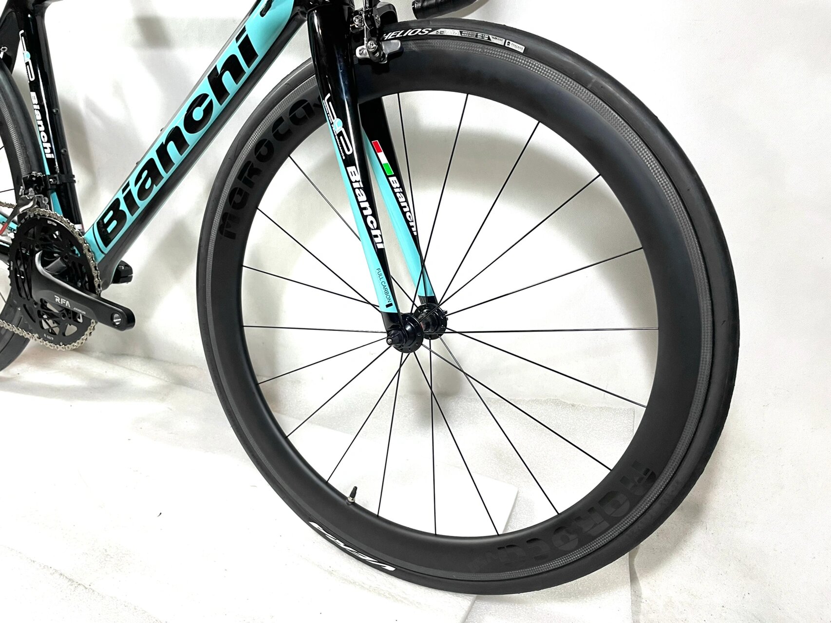 no.310|bianchi黑绿比安奇全碳纤维公路车