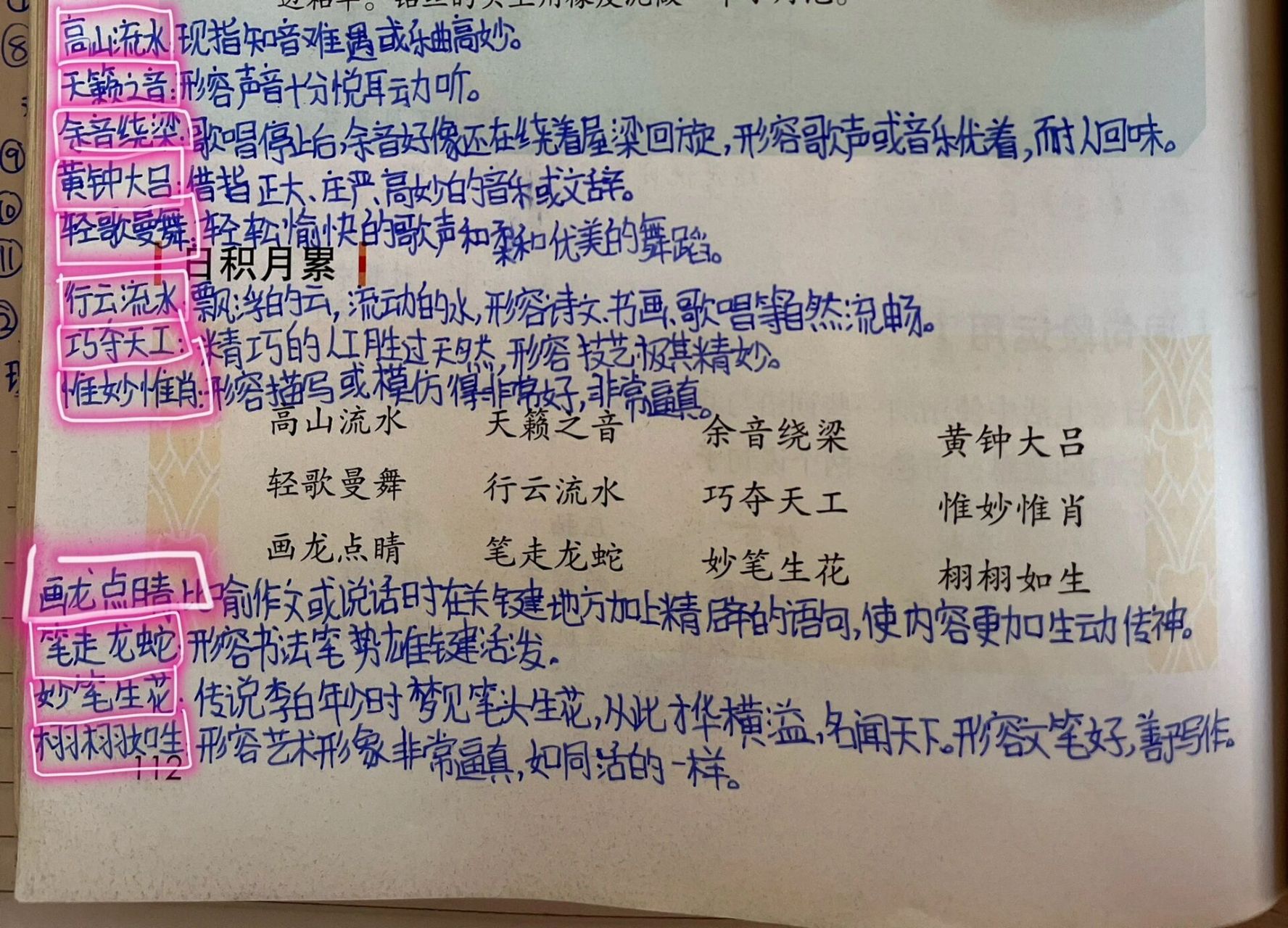 第七单元 词句段作用,日积月累|六语文上 其实我也不知道有没有必要让