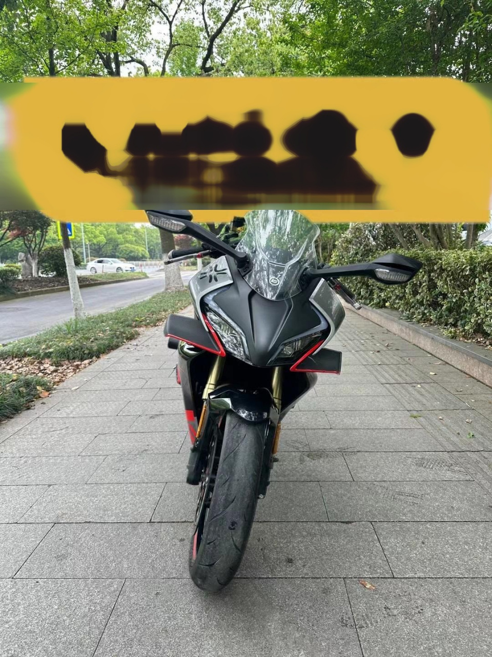 乐骑机车租赁上新  春风450sr 23年6月份 买断价24800 单日租赁280元