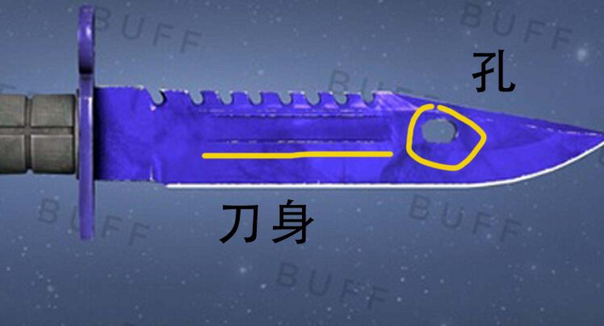 csgom9刺刀特殊动作图片