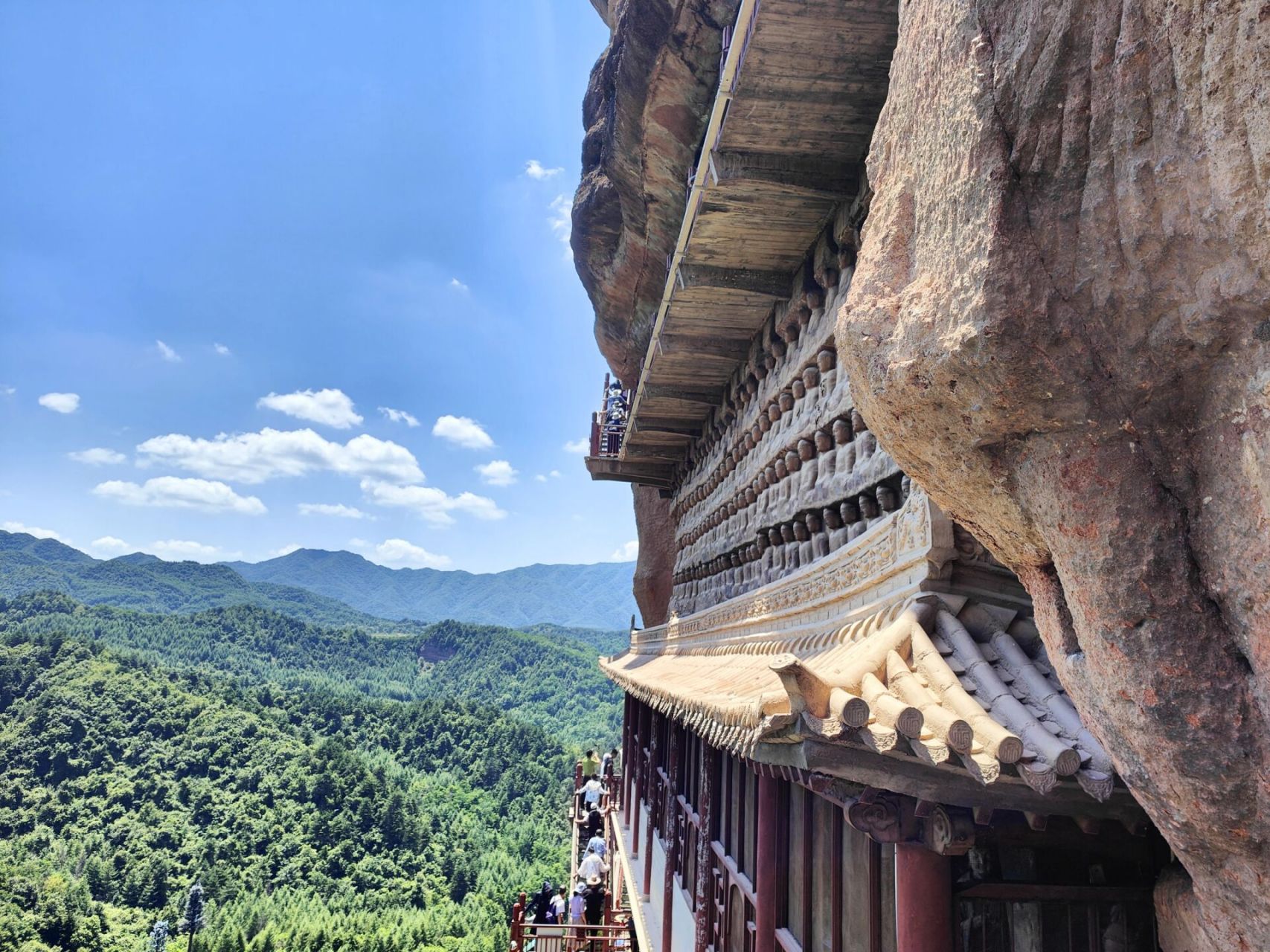 78麦积山石窟一日游(附攻略)9015 昨天一个人去游览了四大窟之