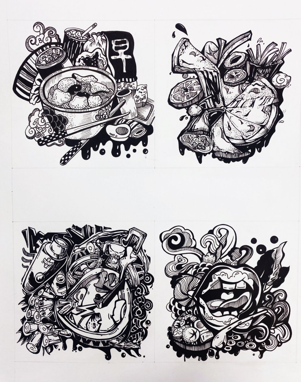 图形创意—点线面 p1 点 p2 线 p3面